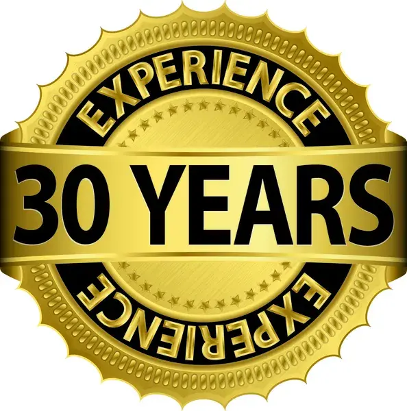 30+ Years of Experience